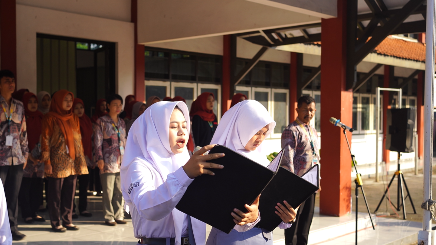 Ikrar Deklarasi Damai Pelajar SMK PGRI 2 Kaliwungu Kudus